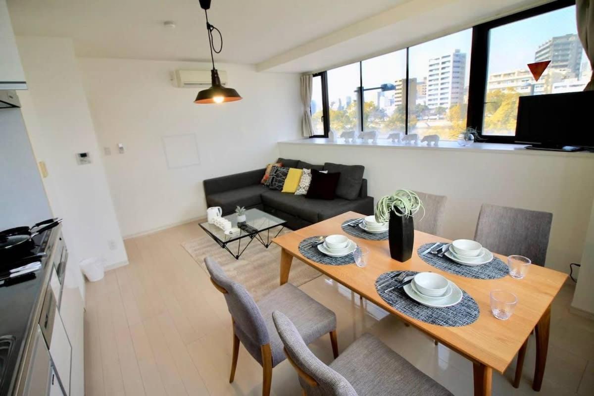 Luxes - 10 Min Hiroshima Station & 2Br Up To 10P 아파트 외부 사진